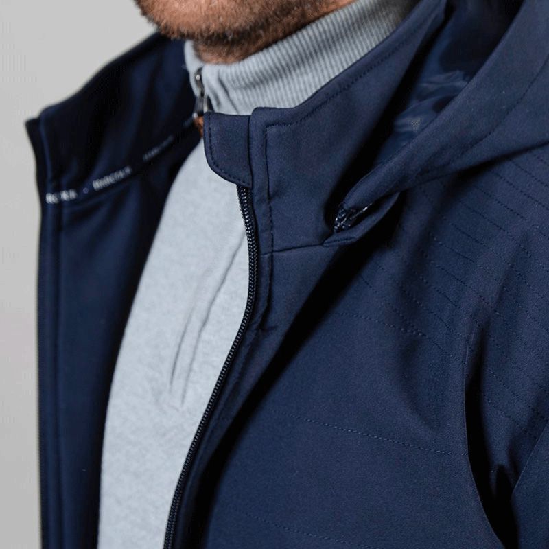 Harcour - Men's softshell jacket Junior navy | - Ohlala