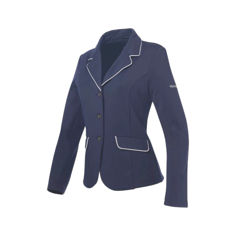 Equithème - Kinder-Turnierjacke Classic soft marine | - Ohlala