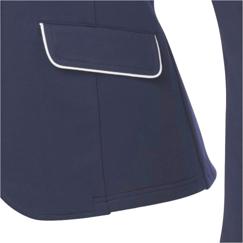 Equithème - Kinder-Turnierjacke Classic soft marine | - Ohlala