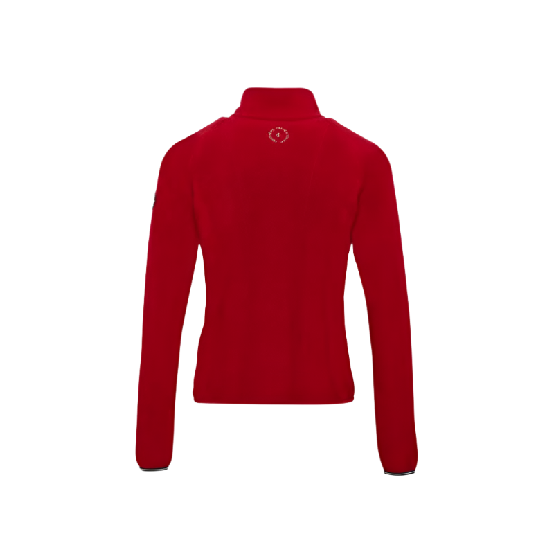 Equithème - Lena Women's Fleece Jacket Cherry | - Ohlala