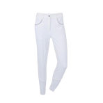 Harcour - Women's white full grip Vogue riding breeches | - Ohlala