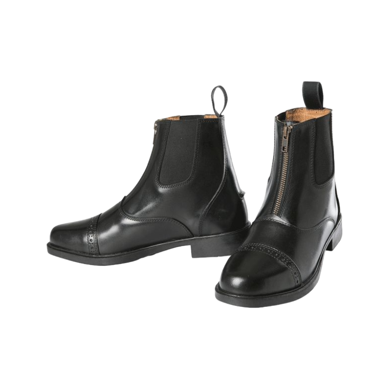 Equithème - Boots Zip cuir | - Ohlala