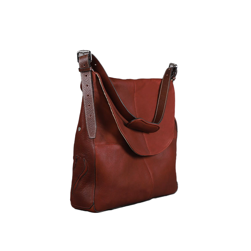 Antarès Sellier - Borsa a tracolla Milano Chesnut | - Ohlala