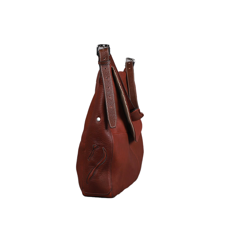 Antarès Sellier - Borsa a tracolla Milano Chesnut | - Ohlala