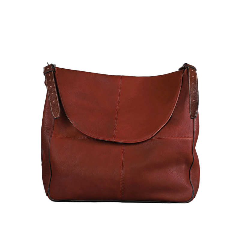 Antarès Sellier - Borsa a tracolla Milano Chesnut | - Ohlala