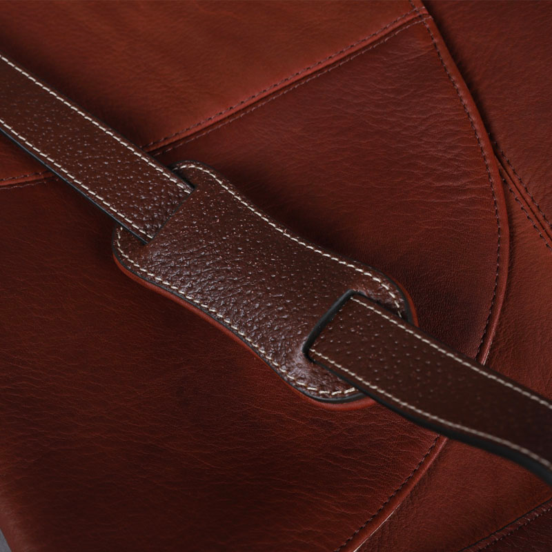 Antarès Sellier - Borsa a tracolla Milano Chesnut | - Ohlala
