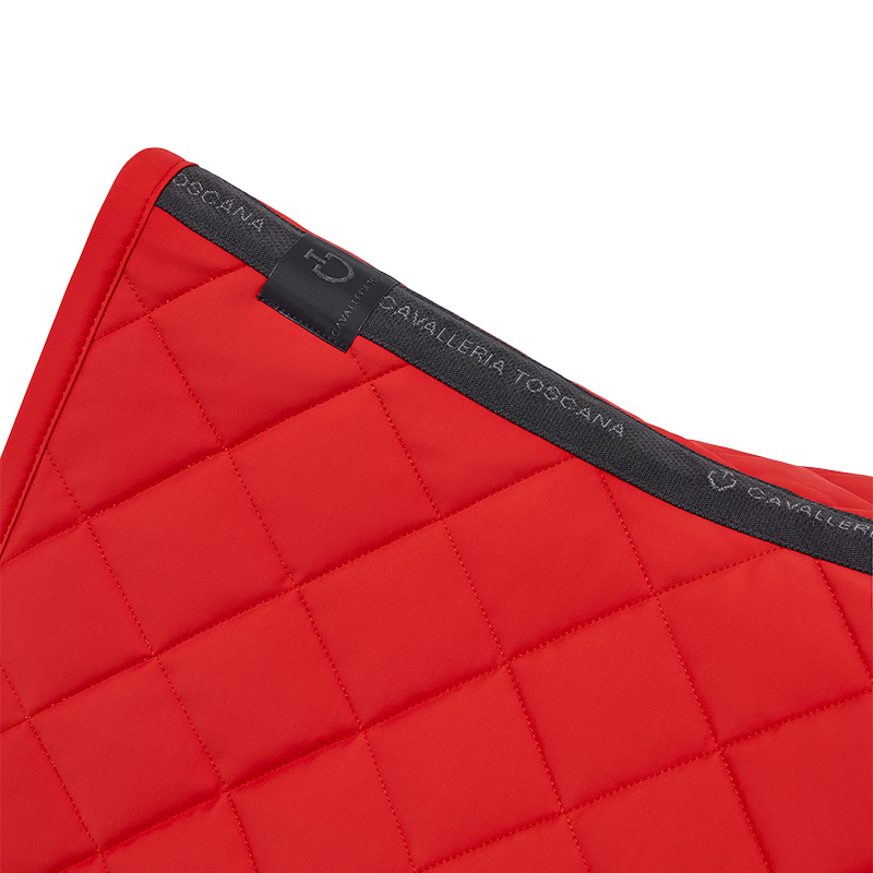 Cavalleria Toscana - Dressurpad Glitter klatschmohnrot | - Ohlala