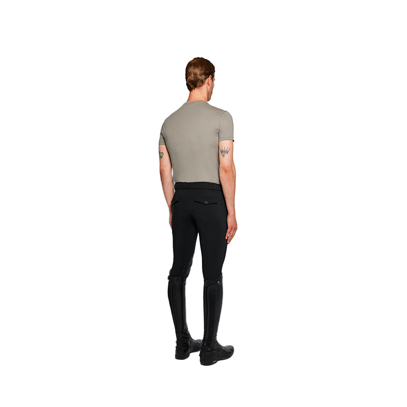 Cavalleria Toscana - Herren Kurzarm-T-Shirt CT Double Orbit Haselnuss | - Ohlala