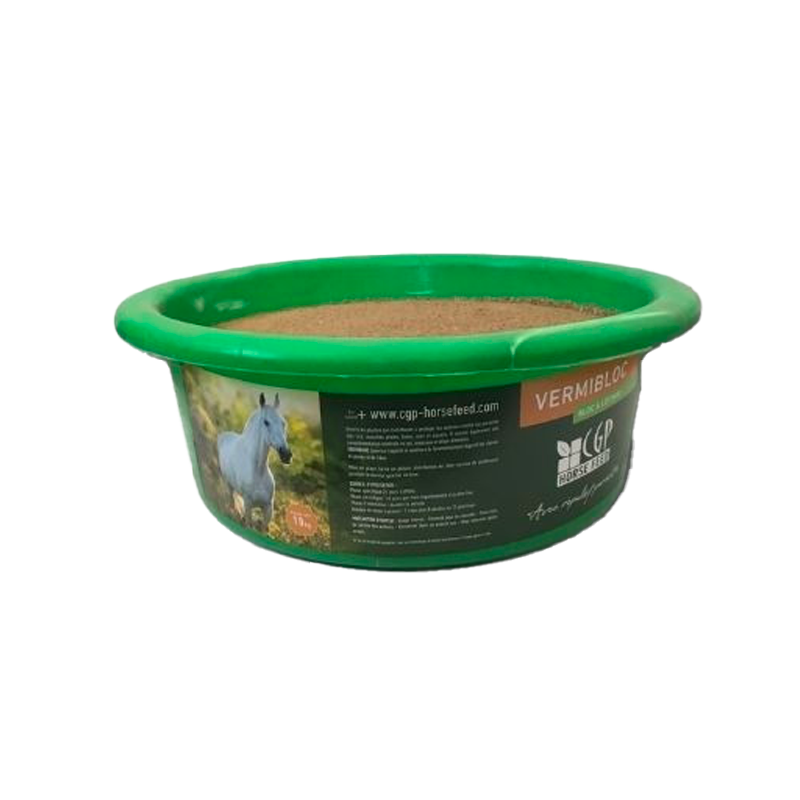 CGP Horse Feed - Natural Lick Wormer Vermibloc | - Ohlala