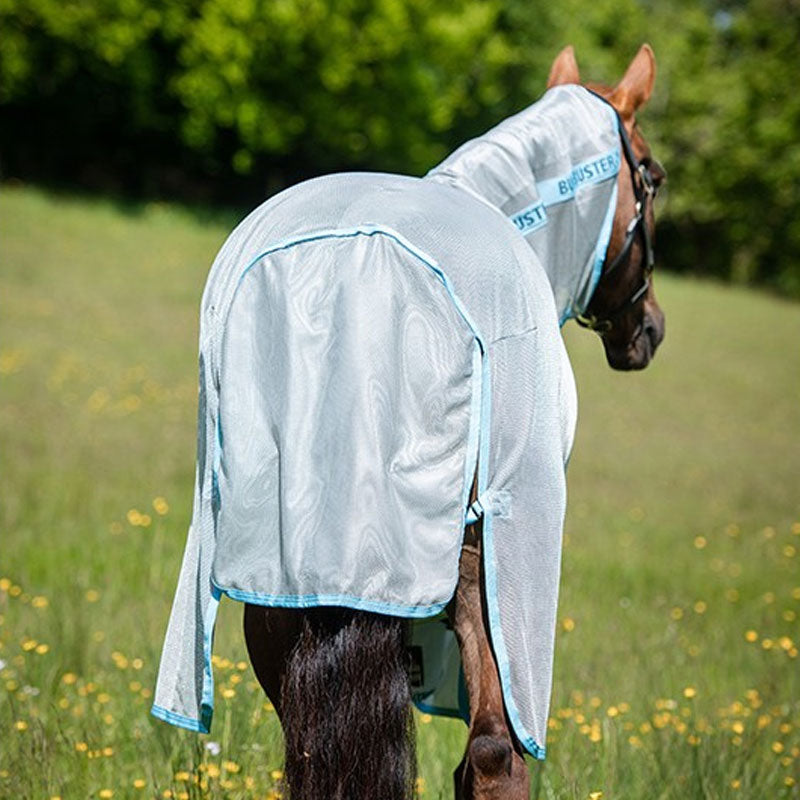 Horseware - Derka przeciw owadom Amigo AmECO bug buster srebrna/jasnoniebieski | - Ohlala