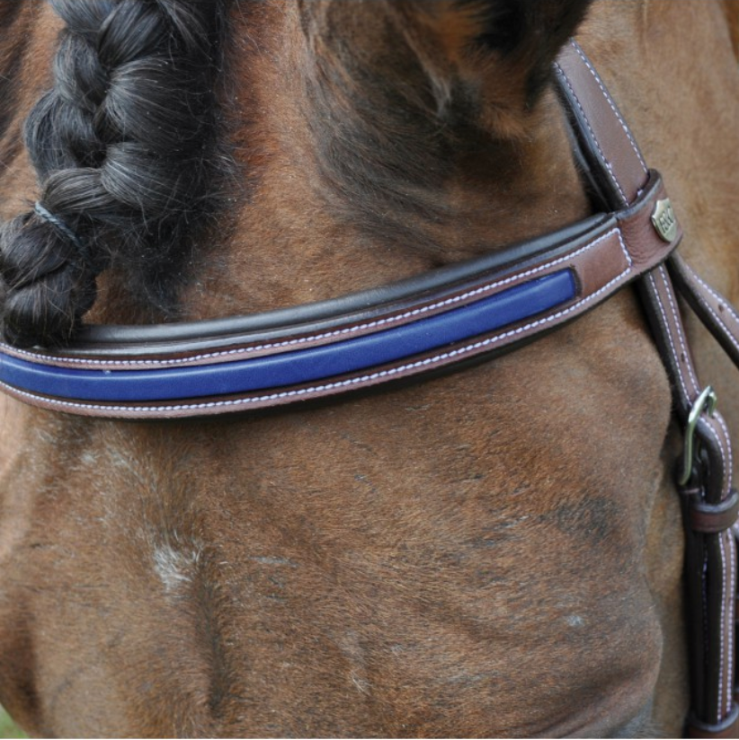 Flags & Cup - Bridon combiné Paris avec rênes marron | - Ohlala