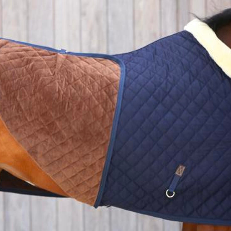 Kentucky Horsewear - Couverture de présentation 160g marine | - Ohlala