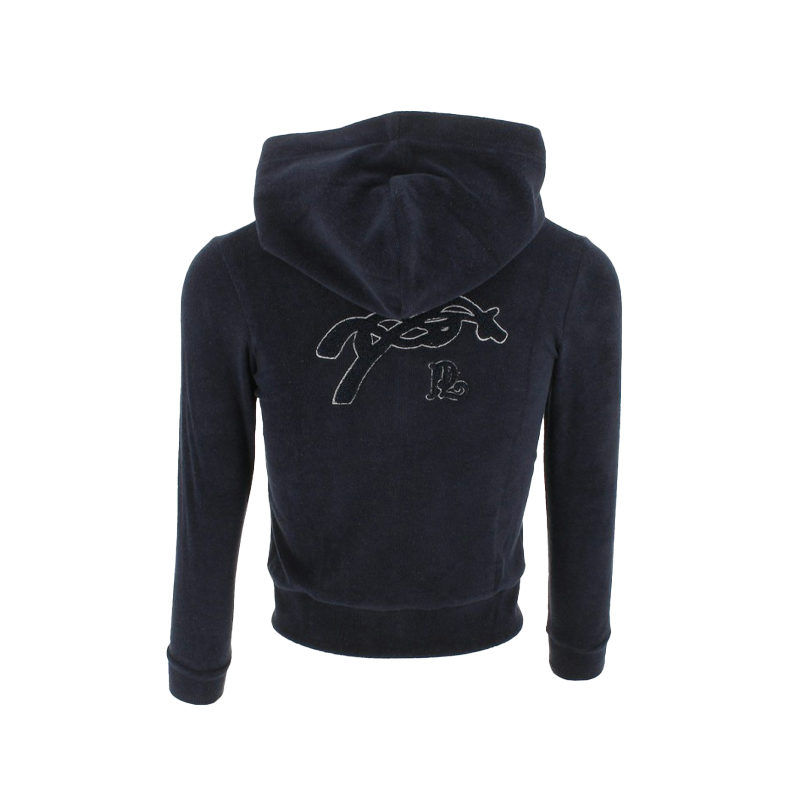 Pénélope Store - Children's long-sleeve sweatshirt Capu Towel navy | - Ohlala