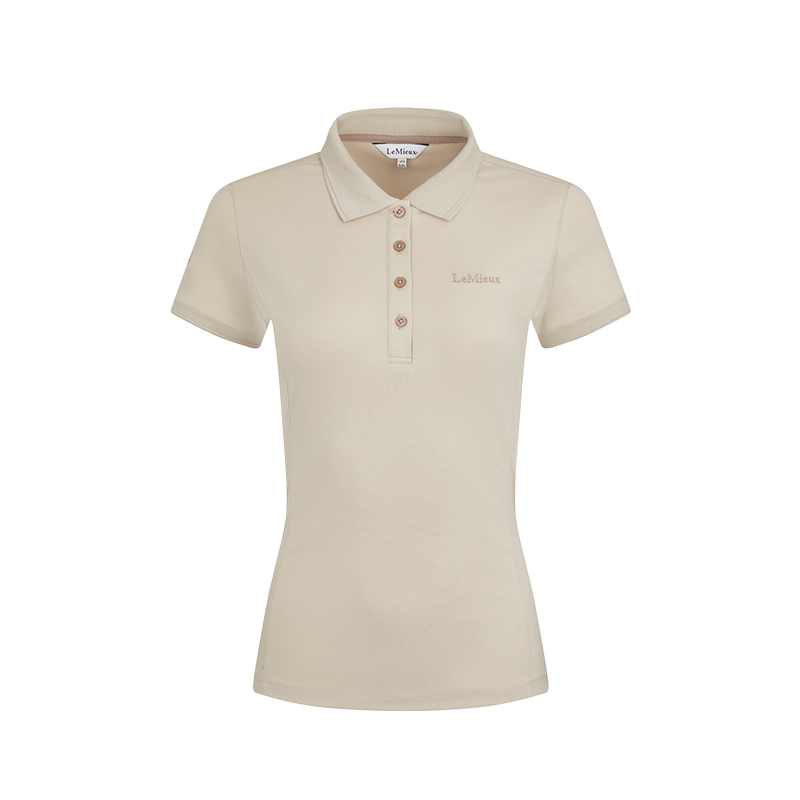 Lemieux - Women's Classic Short Sleeve Polo stone | - Ohlala