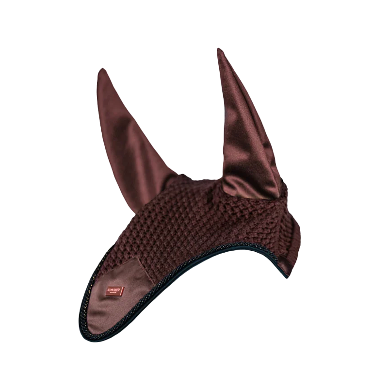 Equestrian Stockholm - Fly veil per cavalli Endless Glow marrone | - Ohlala