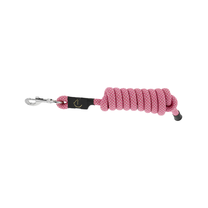 Equithème - Corda de trabalho Spring rosa e branco | - Ohlala