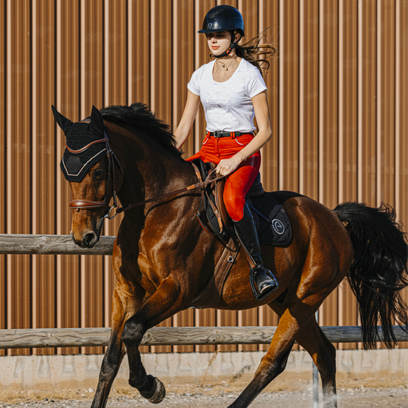 Equithème - Dames T-shirt korte mouwen Claire wit | - Ohlala