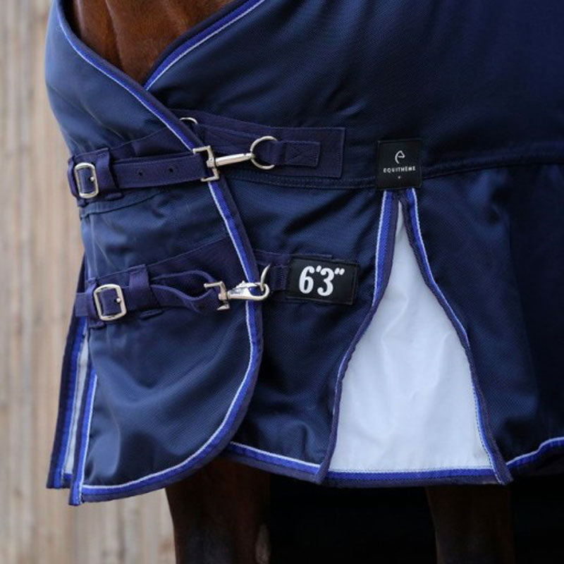 Equithème - Buitendeken Tyrex 1680D marine 0g | - Ohlala