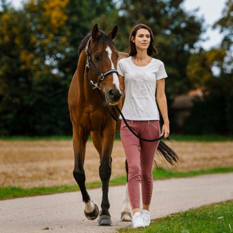 Equithème - Dames T-shirt Magali wit | - Ohlala