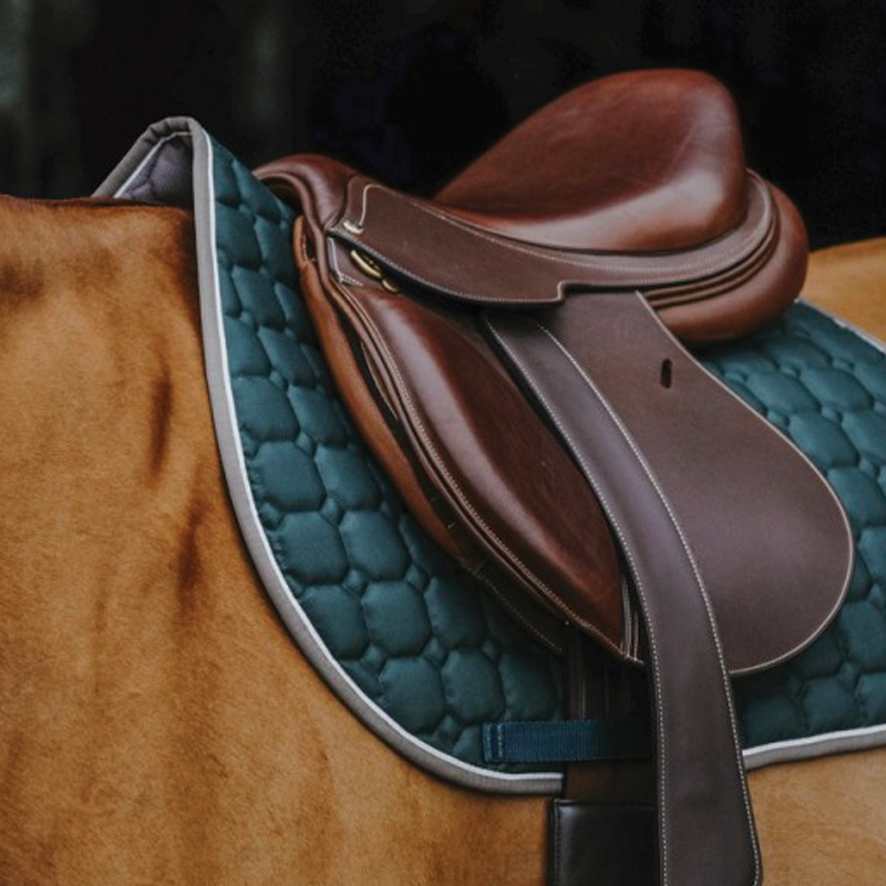 Equithème - Orion saddle pad teal | - Ohlala