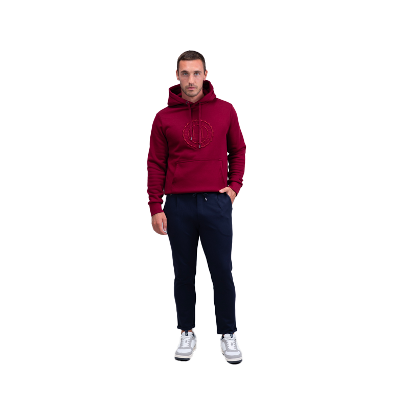 Harcour - Pantalón chino casual hombre Brado marino | - Ohlala