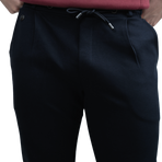 Harcour - Pantalón chino casual hombre Brado negro | - Ohlala