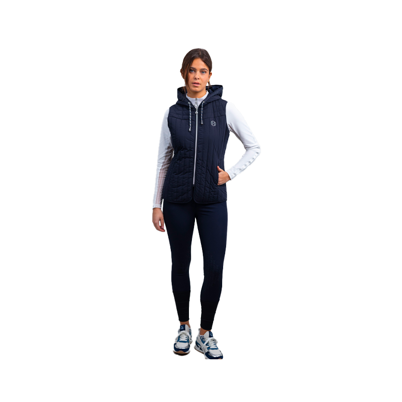 Harcour - Gilet senza maniche donna Berty blu navy | - Ohlala