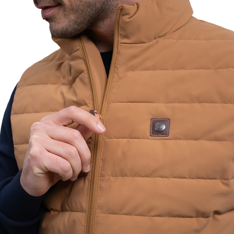 Harcour - Chaleco sin mangas para hombre Porto iced coffee | - Ohlala