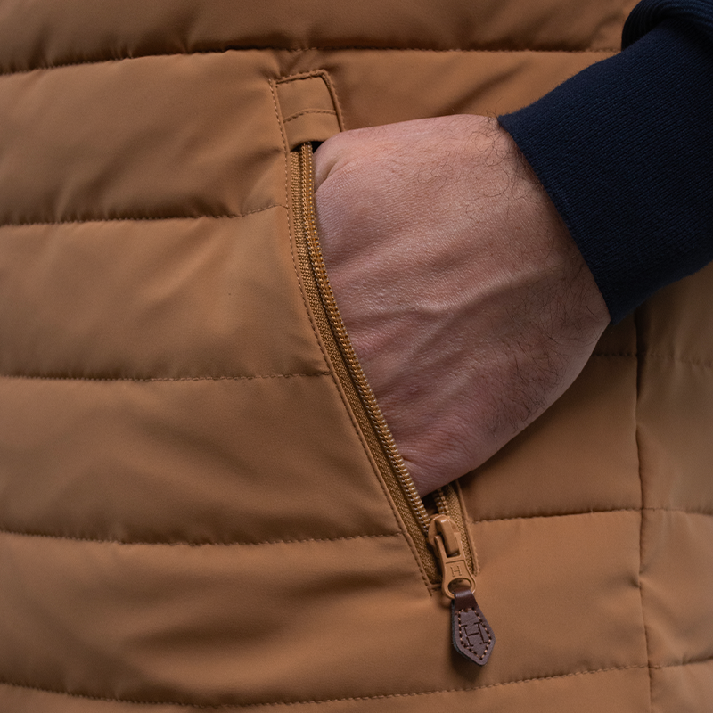 Harcour - Chaleco sin mangas para hombre Porto iced coffee | - Ohlala