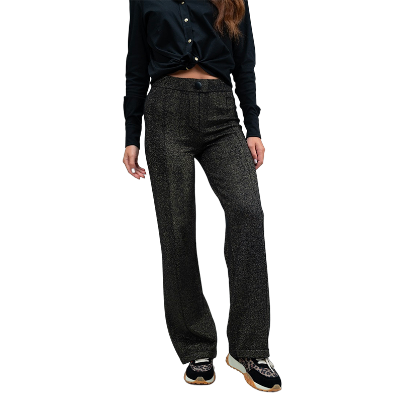 Harcour - Damen Blazer-Hose Poba black gold | - Ohlala
