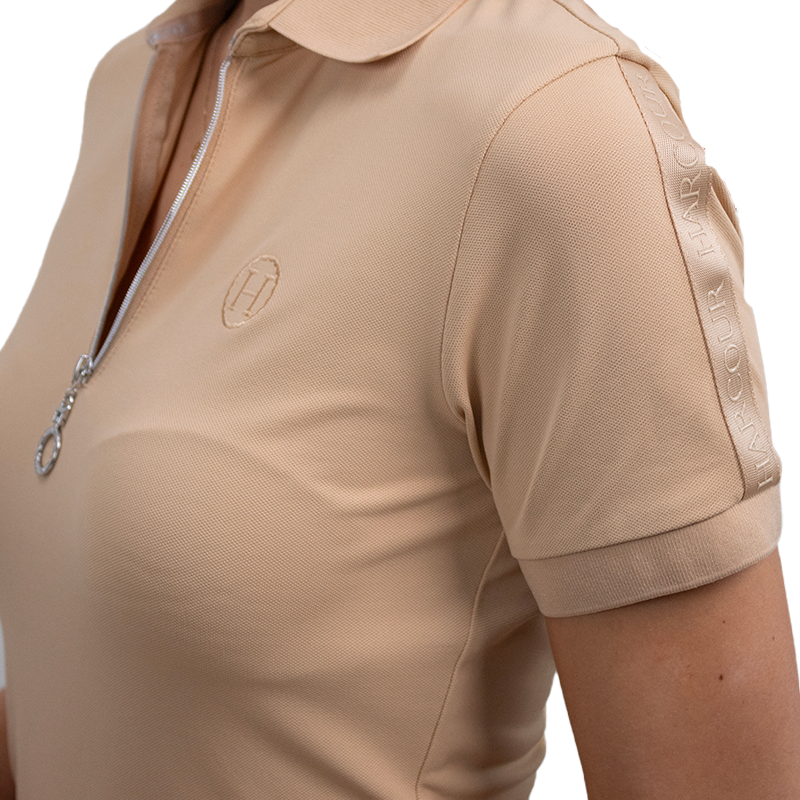 Harcour - Damen Technisches Kurzarm-Polo Pimp sable | - Ohlala