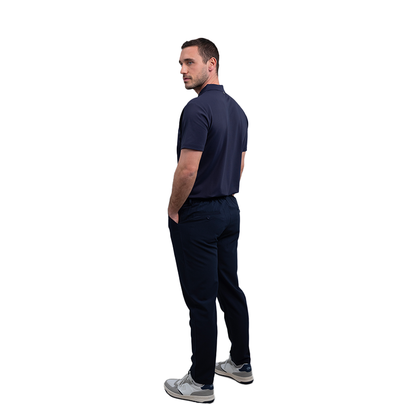 Harcour - Heren technische polo Pavo marine | - Ohlala