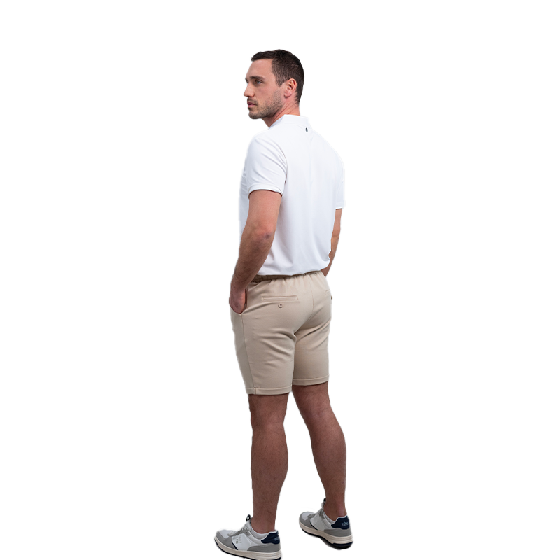 Harcour - Polo techniczne męskie Pavo białe | - Ohlala