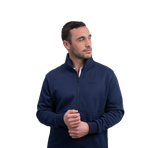 Harcour - Sweat manches longues homme Swabo marine | - Ohlala