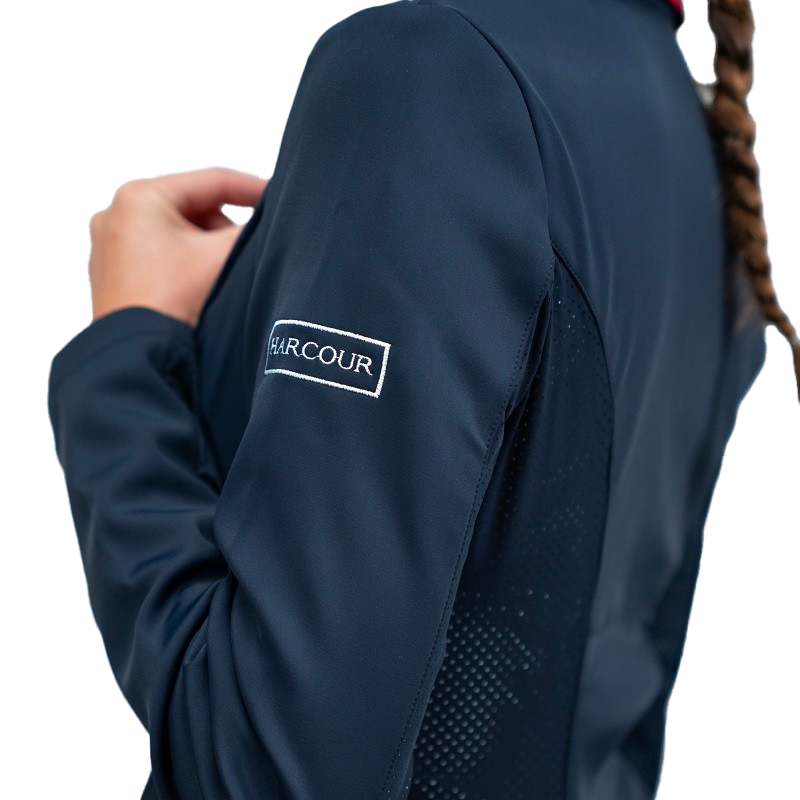 Harcour - Women's Competition Jacket Jaly Rider France Navy | - Ohlala