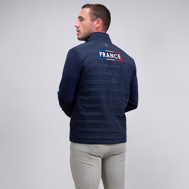 Harcour - Herren Technische Jacke Javelot Rider France Marine | - Ohlala