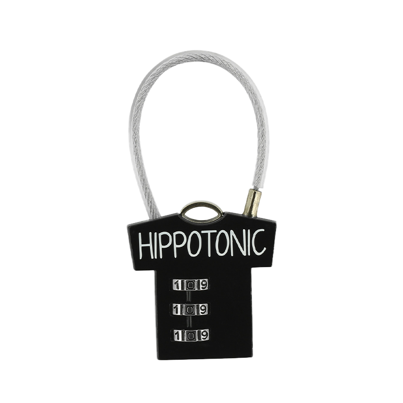 Hippotonic - Black T-shirt grooming box padlock | - Ohlala