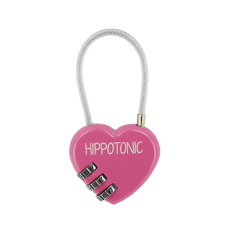 Hippotonic - Coeur fuschia grooming trunk padlock | - Ohlala