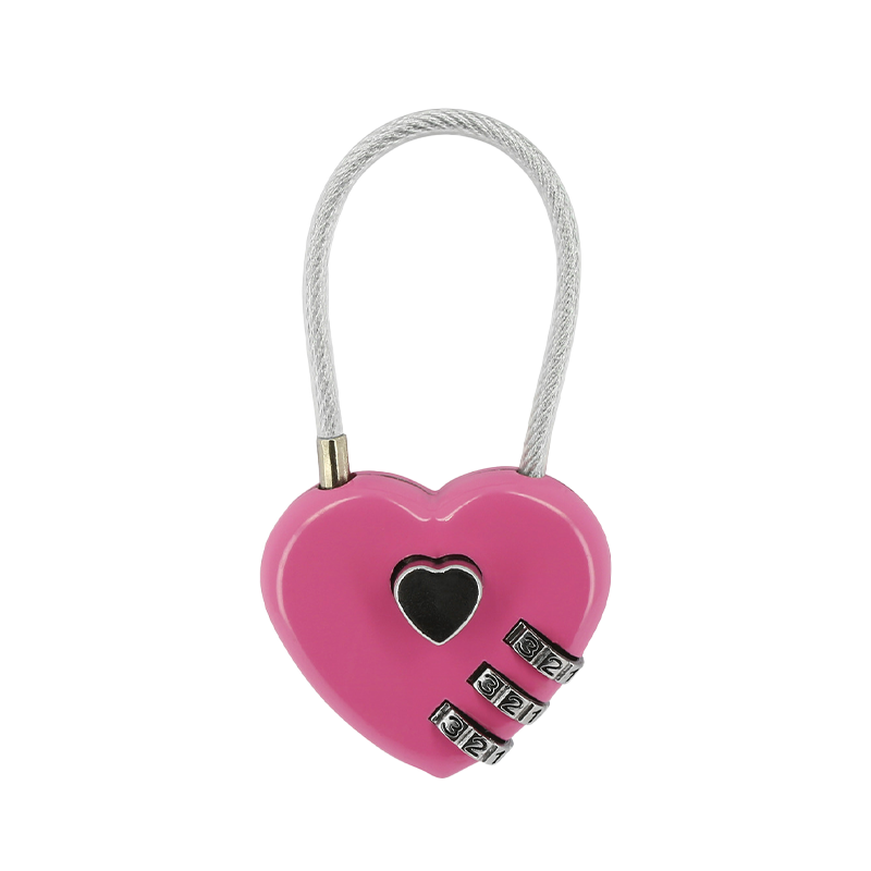 Hippotonic - Heart-shaped grooming trunk padlock fuschia | - Ohlala
