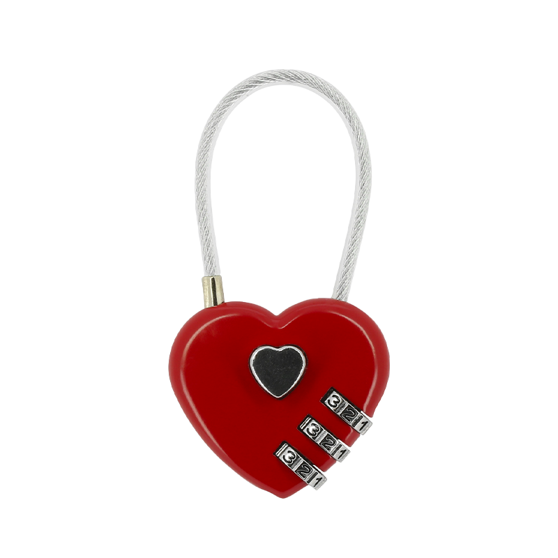 Hippotonic - Heart Padlock for Grooming Box Red | - Ohlala