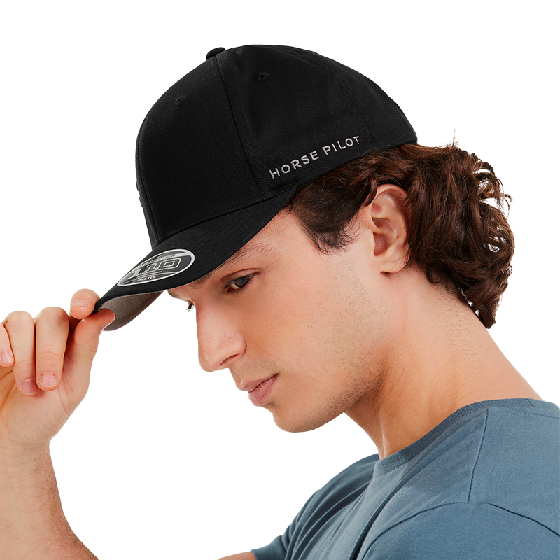 Horse Pilot - Flexfit black cap 2.0 | - Ohlala