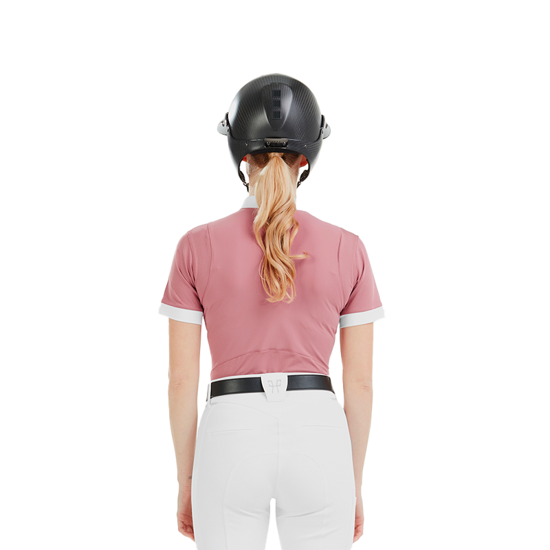 Horse Pilot - Aerolight mesa pink women's short-sleeve shirt | - Ohlala