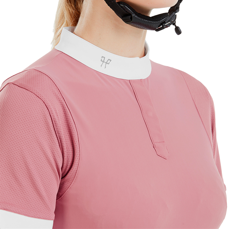Horse Pilot - Aerolight mesa pink women's short-sleeve shirt | - Ohlala