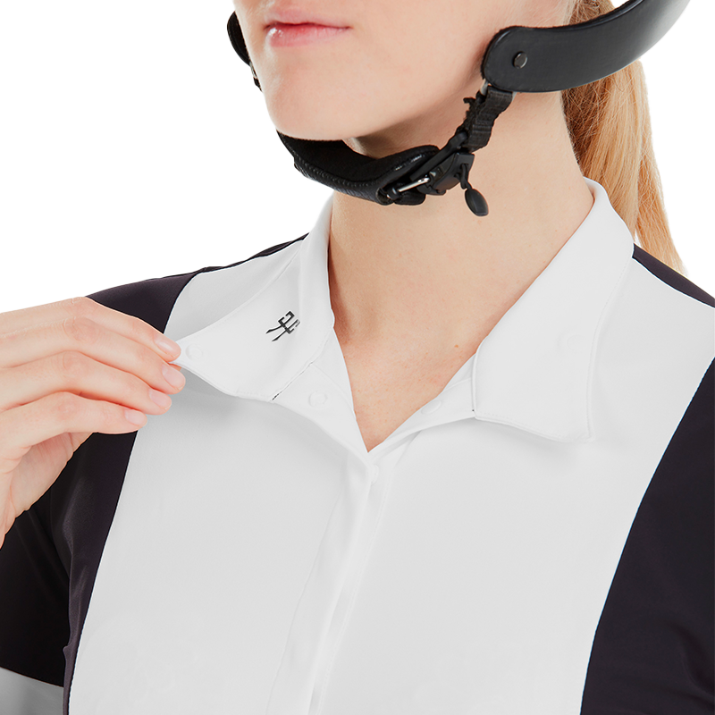 Horse Pilot - Camicia manica corta donna Monica dark night | - Ohlala