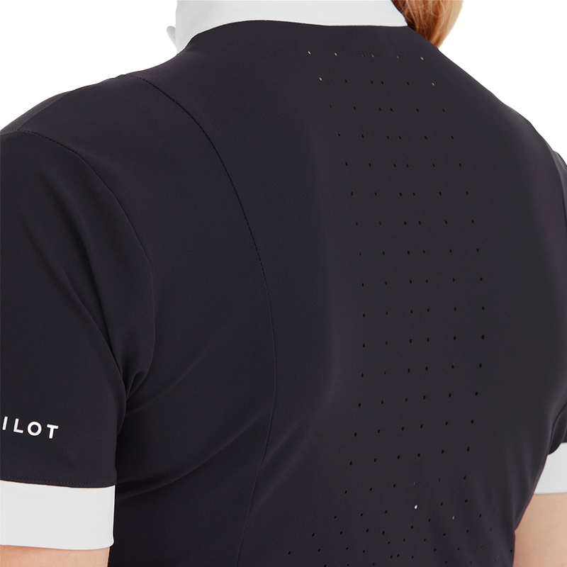 Horse Pilot - Camicia manica corta donna Monica dark night | - Ohlala