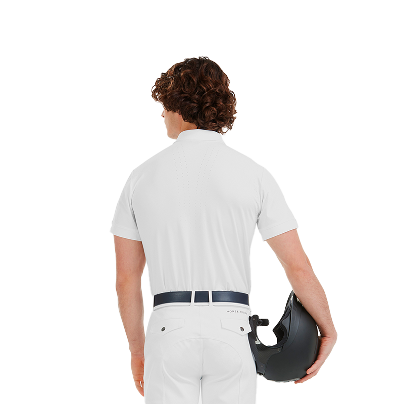 Horse Pilot - Camisa de manga corta para hombre Aerolight blanc 2.0 | - Ohlala