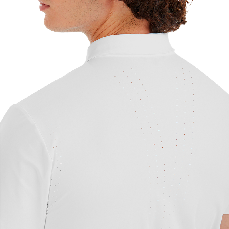 Horse Pilot - Camisa de manga corta para hombre Aerolight blanco 2.0 | - Ohlala