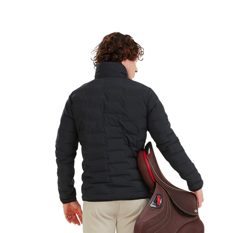 Horse Pilot - Men's long-sleeve Softlight jacket blue graphite | - Ohlala