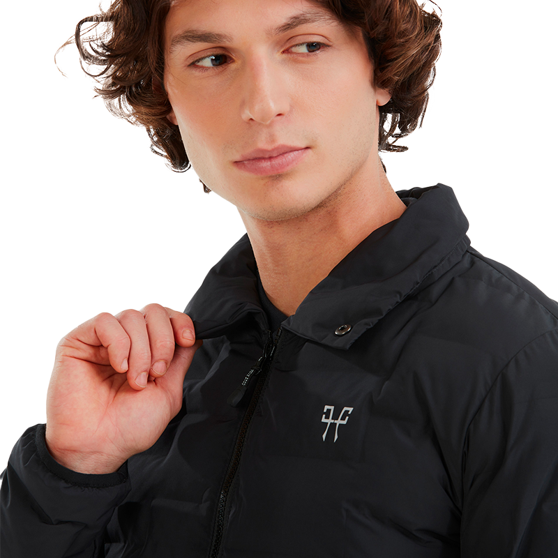 Horse Pilot - Men's long-sleeve Softlight jacket blue graphite | - Ohlala