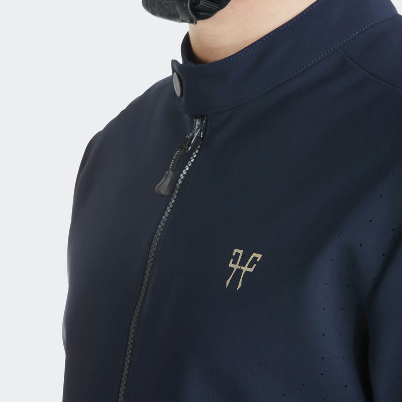 Horse Pilot - Chaqueta de manga larga para hombre Teddy marino | - Ohlala